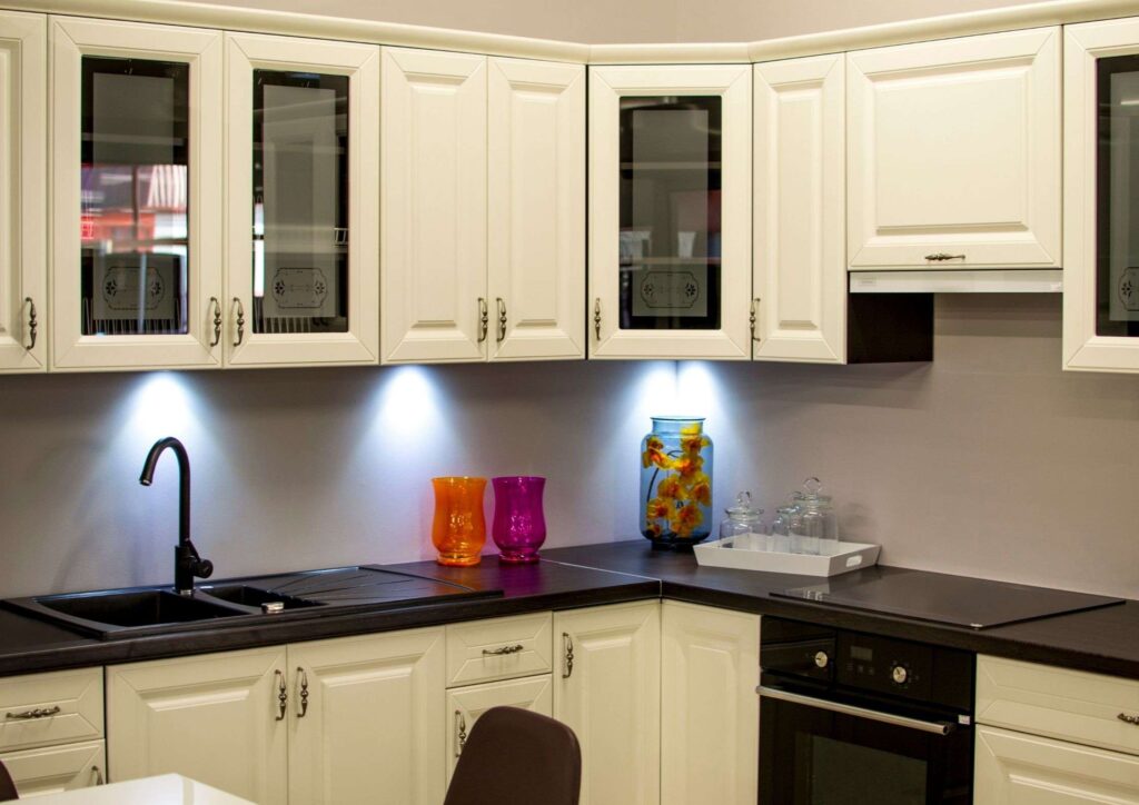 aluminium kitchen cabinet