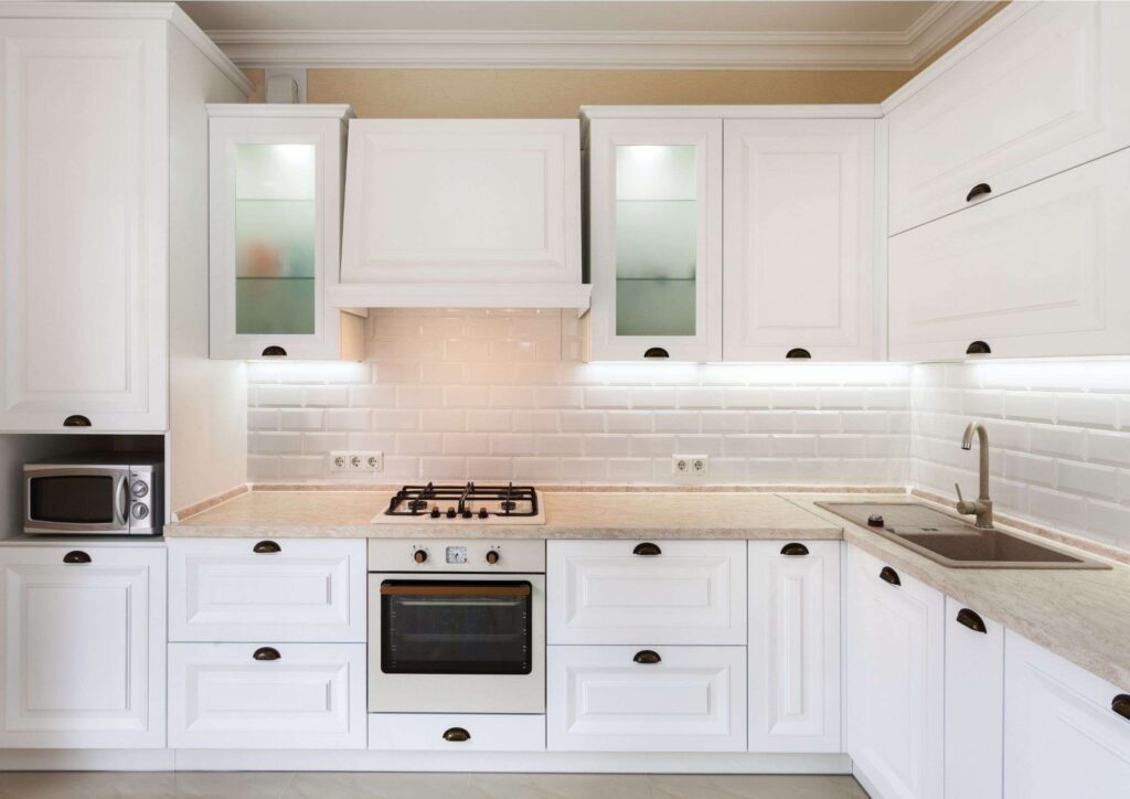 aluminium kitchen cabinet