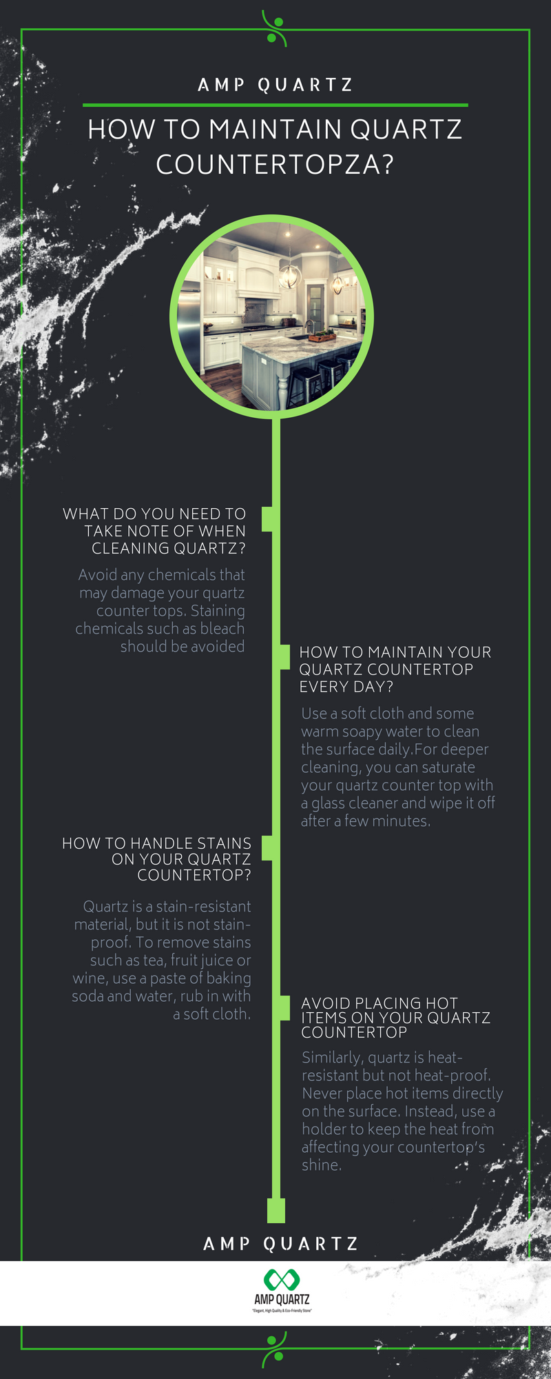 How To Maintain Quartz Countertop Ampquartz