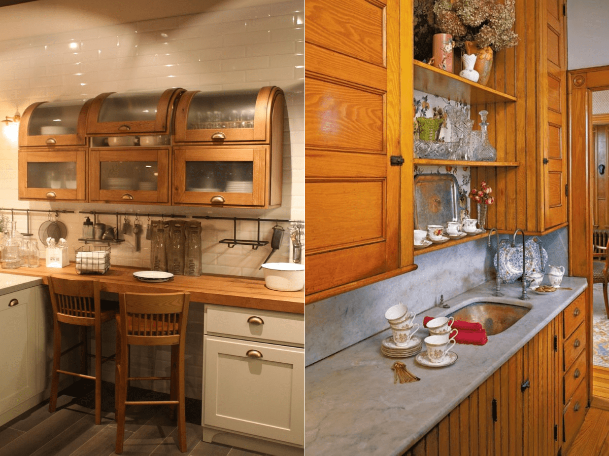 old fashioned countertops