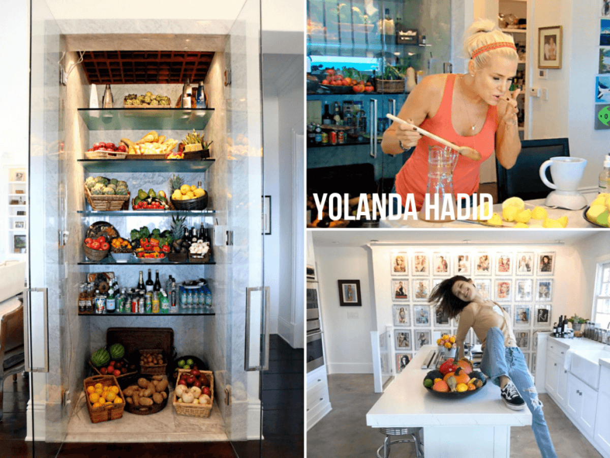 yolanda hadid kitchen