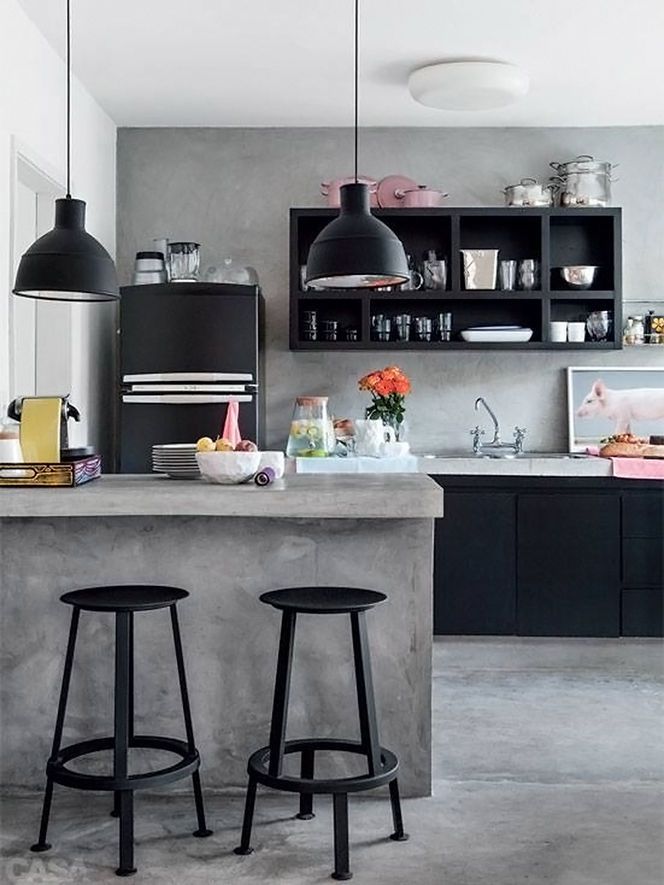 Concrete Kitchen Countertop