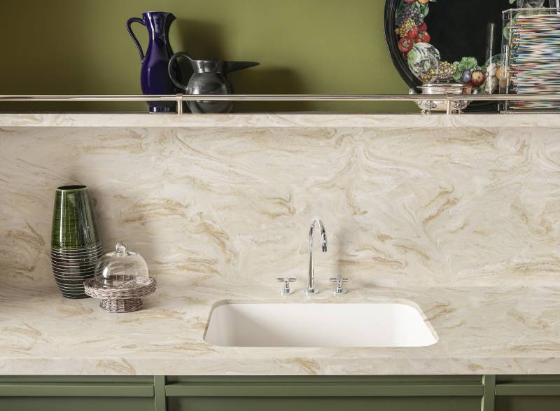 solid surface countertop