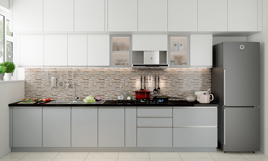 aluminium kitchen cabinet design kerala