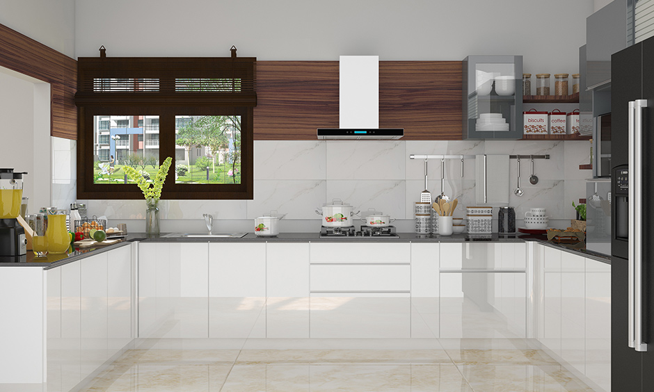 aluminium kitchen cabinet