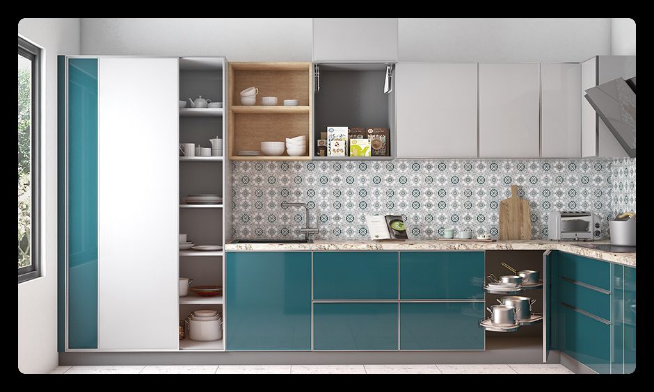 Modular Kitchen Cabinet Color Combinations