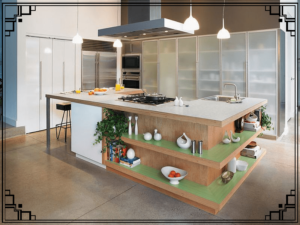 Kitchen Lsland- Ampquartz 