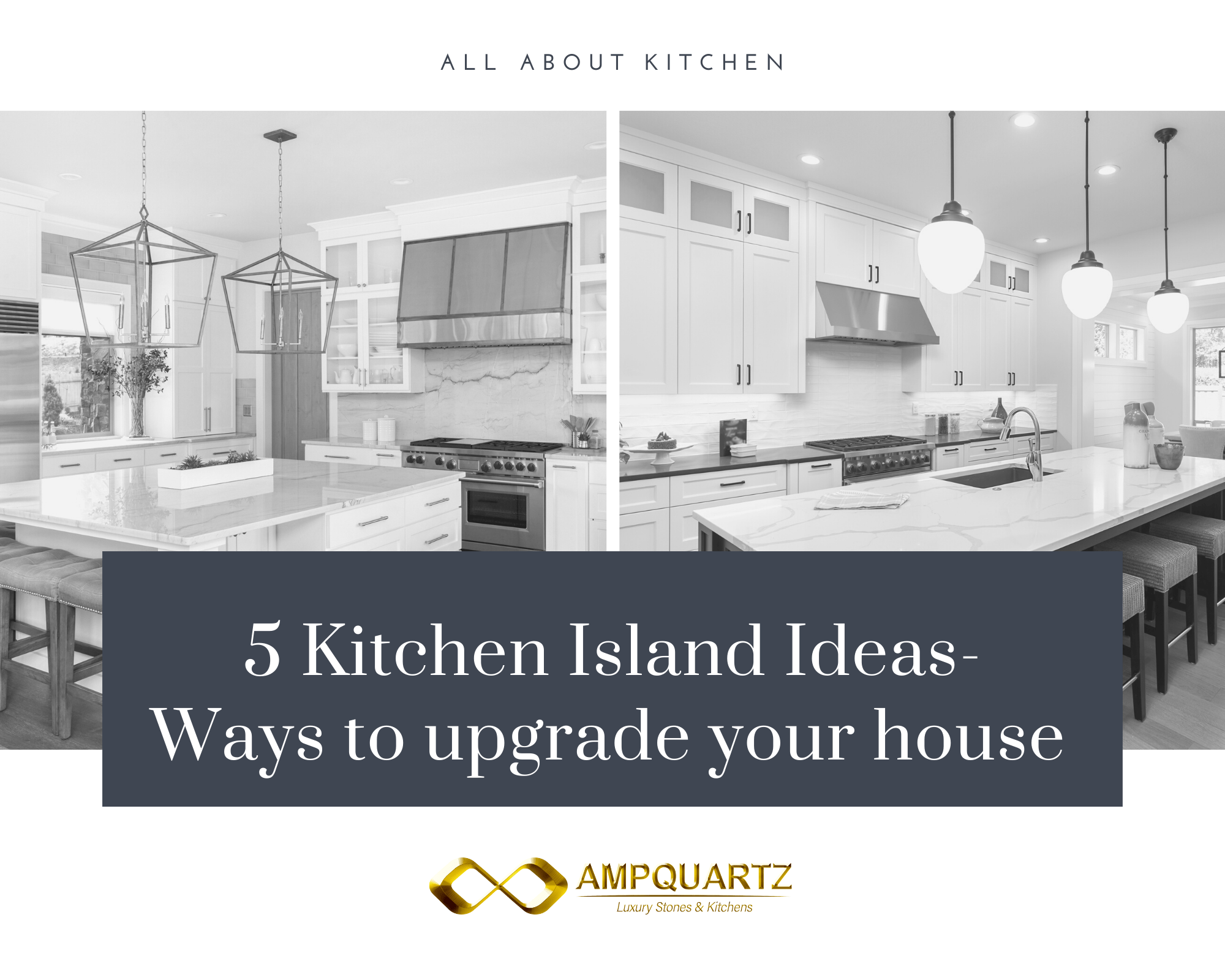 Kitchen lsland- ampquartz