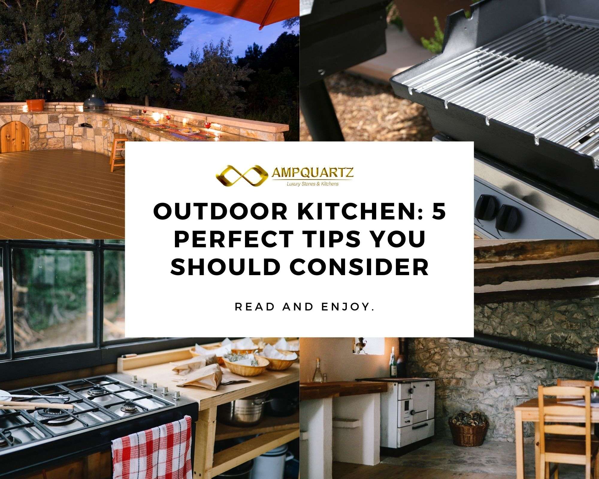 outdoor kitchen