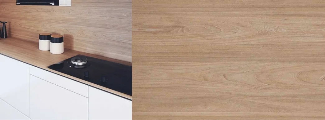 Kitchen Cabinet Johor Bahru Pavia Hiskory - Bark Finish