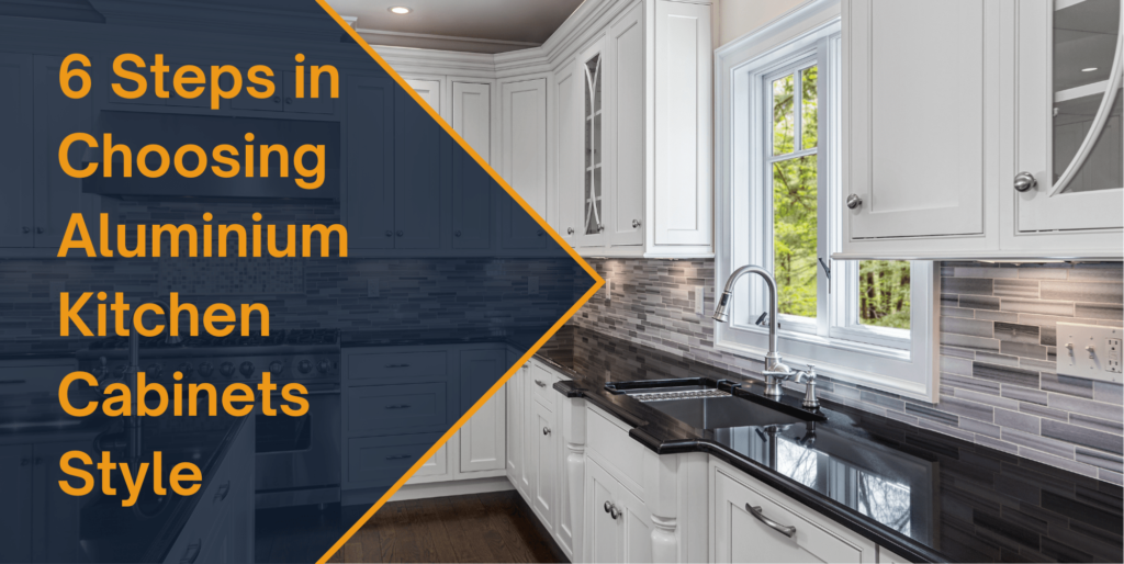 Feature Aluminium Kitchen Cabinets
