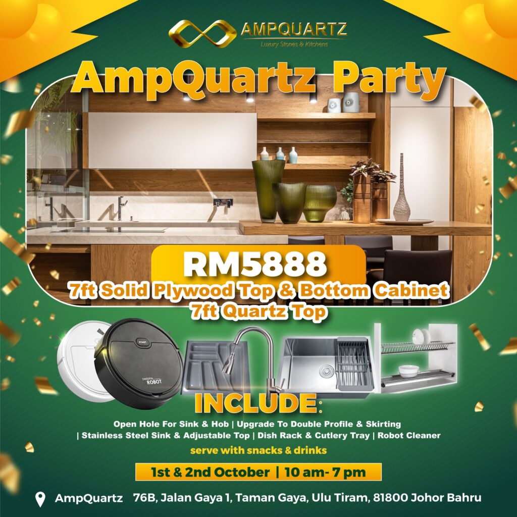 Kitchen Cabinet Johor Bahru Ampquartz Party