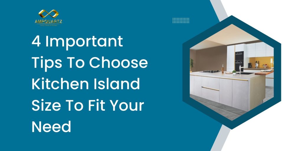 kitchen island size