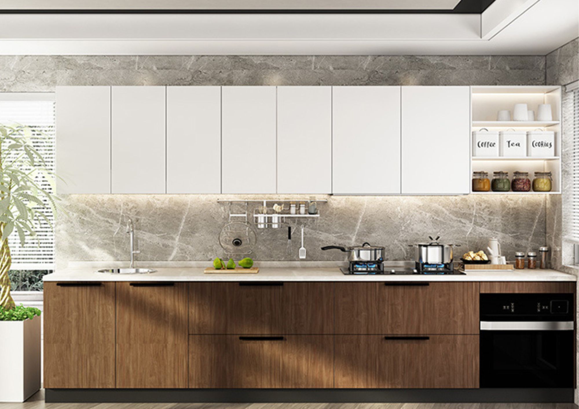 Melamine Kitchen Cabinet
