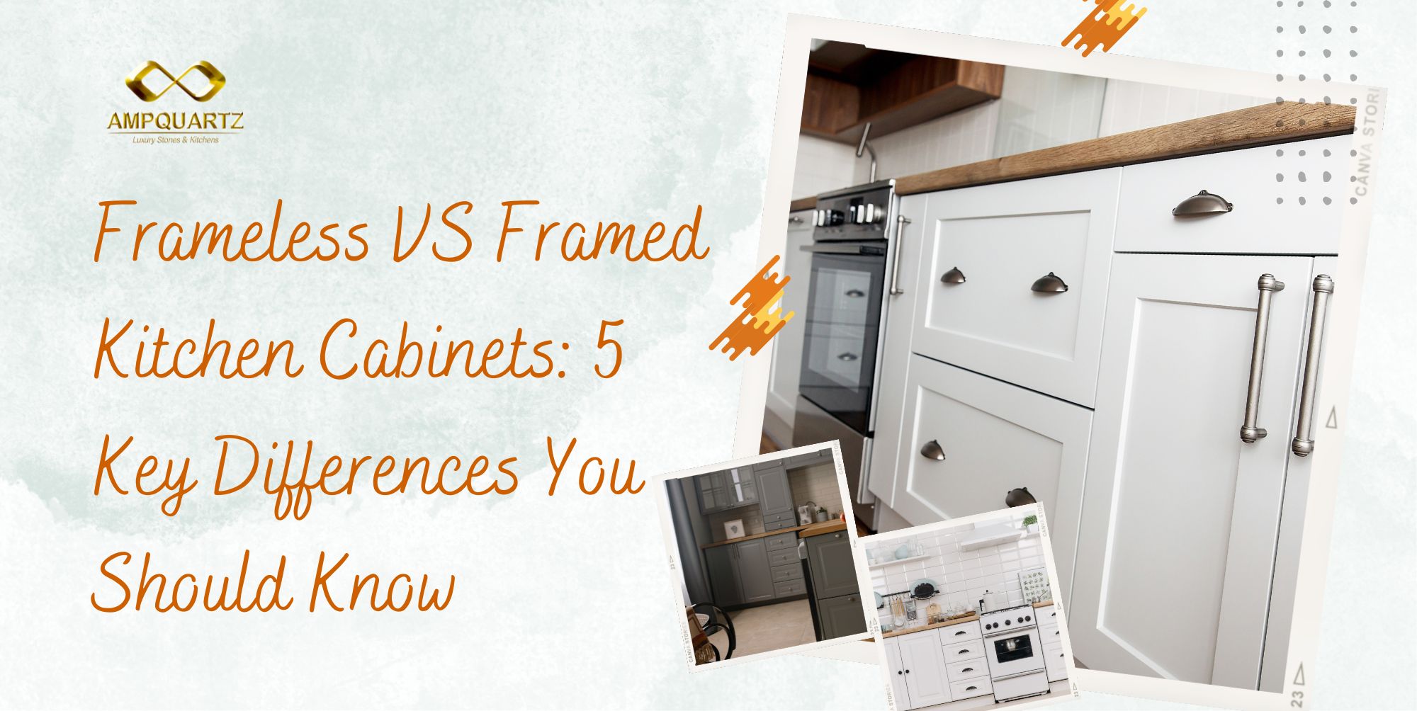 framed kitchen cabinets