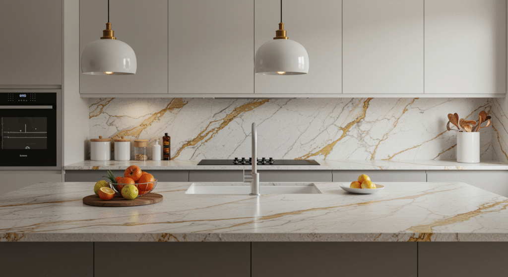 Marble Kitchen Countertop, countertop material, countertop choice, kitchen countertops, home kitchen countertops, countertop material options