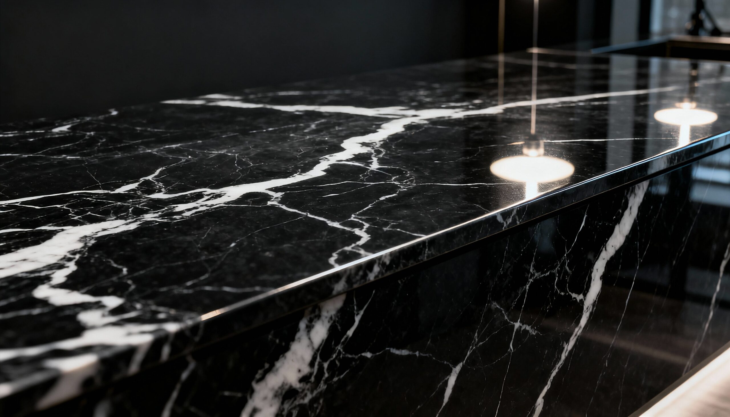 Kitchen Cabinet Johor Bahru Marble Kitchen Countertop, Countertop Material, Countertop Choice, Kitchen Countertops, Home Kitchen Countertops, Countertop Material Options