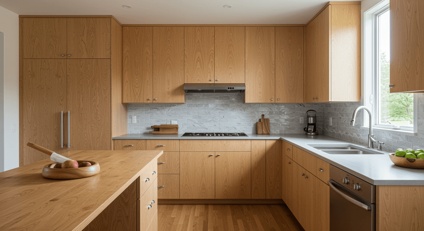 Plywood Cabinets, Particle Board, Home Cabinet, Kitchen Cabinets, Home Kitchen Cabinets, Kitchen Planning, Cabinet Choice, Cabinet Materials, Cabinet Makers