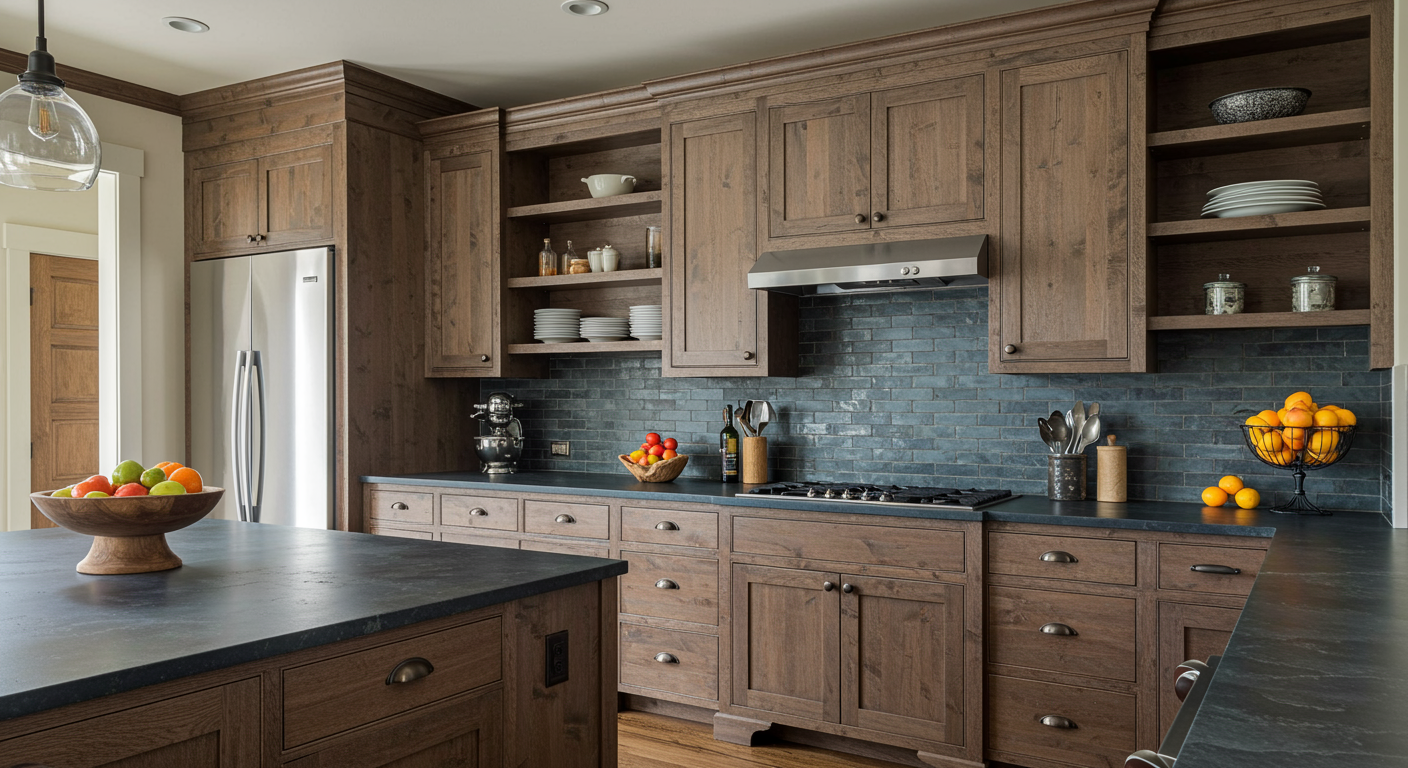 Rustic Kitchen Design, Kitchen Design Options, Kitchen Design Elements, Home Kitchen Design, Tips For Kitchen Design, Choosing Rustic Kitchen Design, Tips For Rustic Kitchen Design, Choosing Rustic Design For Home Kitchen, A Good Rustic Kitchen Appearance, Kitchen Aesthetics, Home Kitchen Design Aesthetic