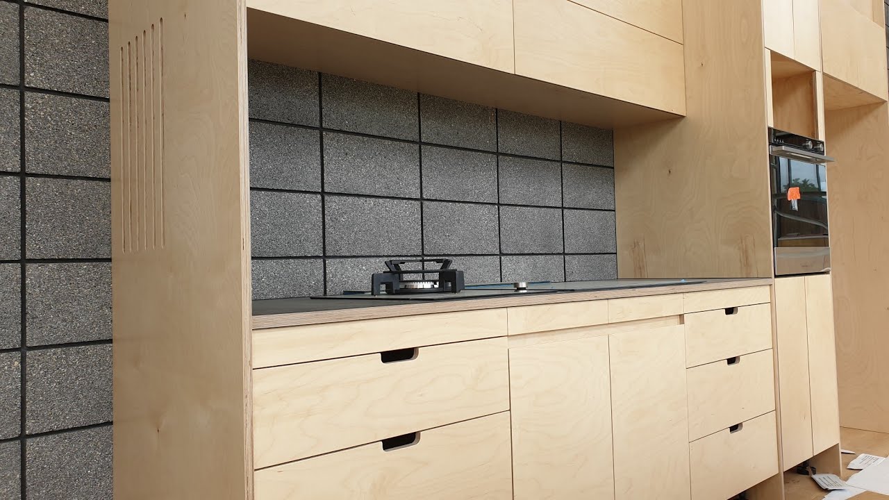 plywood countertop