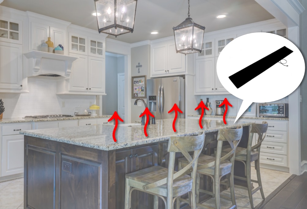 Kitchen Cabinet Johor Bahru Quartz Countertop Cleaning Tips: Heat Control