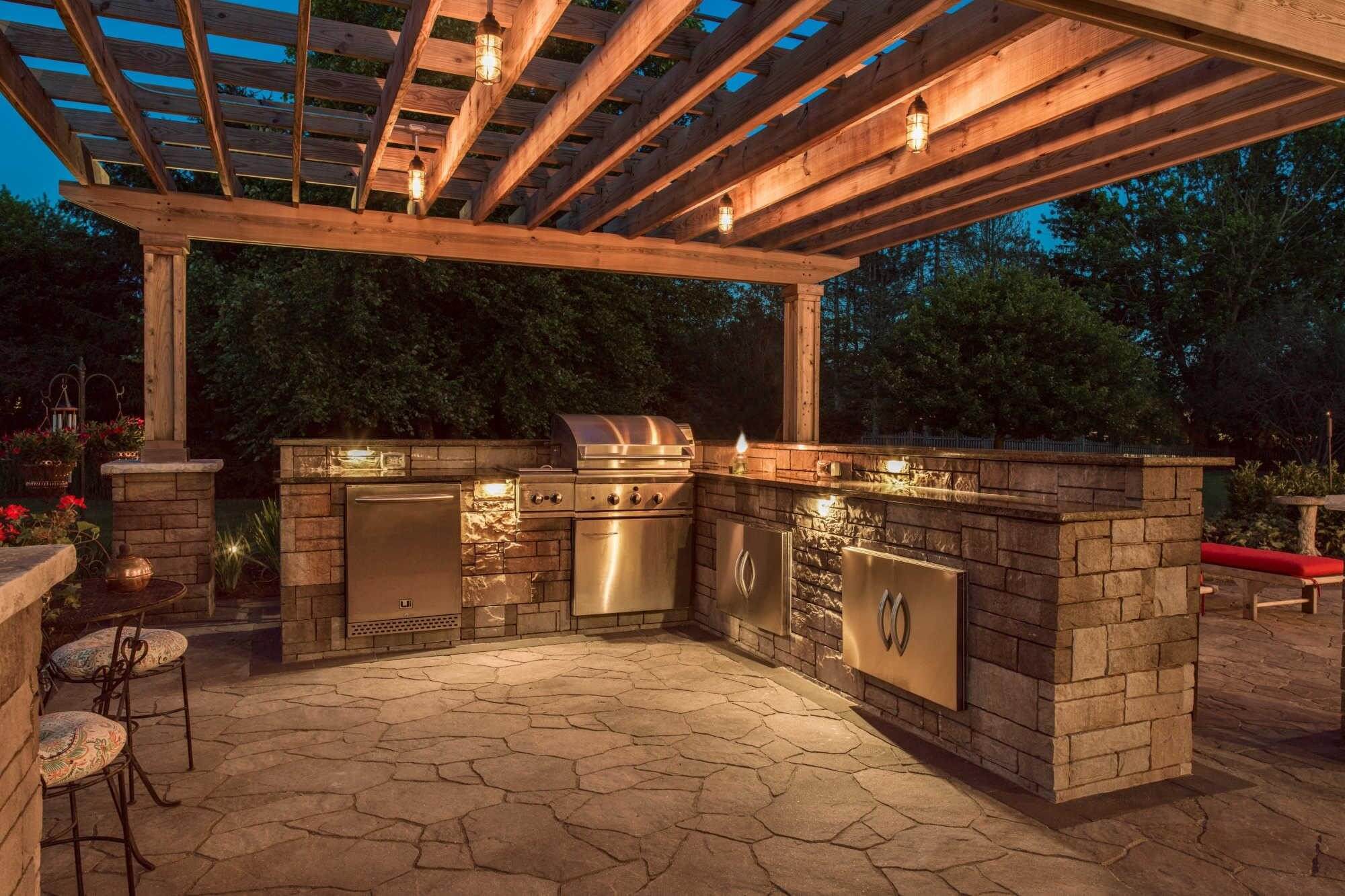 Kitchen Cabinet Johor Bahru Outdoor Kitchen Tips: Lightning And Heating