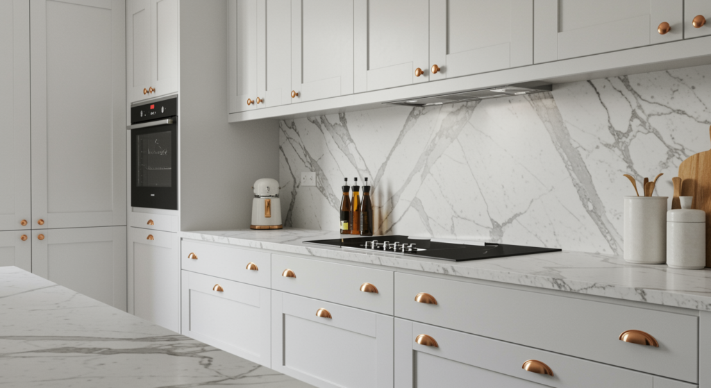 Kitchen Cabinet Johor Bahru Marble Countertop, Kitchen Countertops, Home Kitchen Countertops, Choosing Kitchen Countertops, Marble For Kitchens, Home Kitchen Marble Countertops, Tips For Countertops Maintenance, Care For Marble Countertops, Choosing Good Marble Countertops