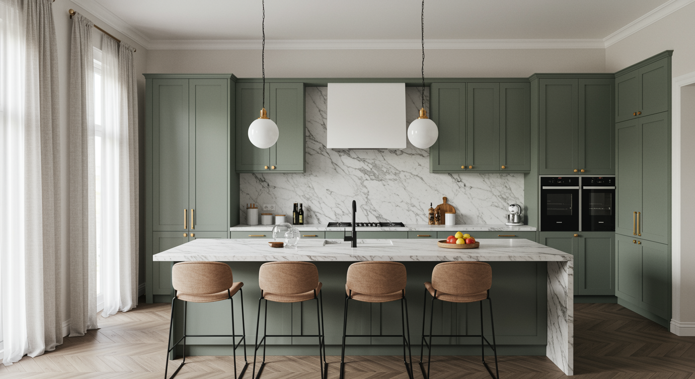 Budget Friendly Kitchen, Kitchen Cabinets, Kitchen Countertops, Kitchen Decor, Home Kitchen Tips, Choosing Home Kitchen Cabinets, A Good Kitchen Design, Choosing Kitchen Cabinet Tips, Good Kitchen Cabinet Options, Good Kitchen Countertop Choices, Planning An Aesthetic Kitchen