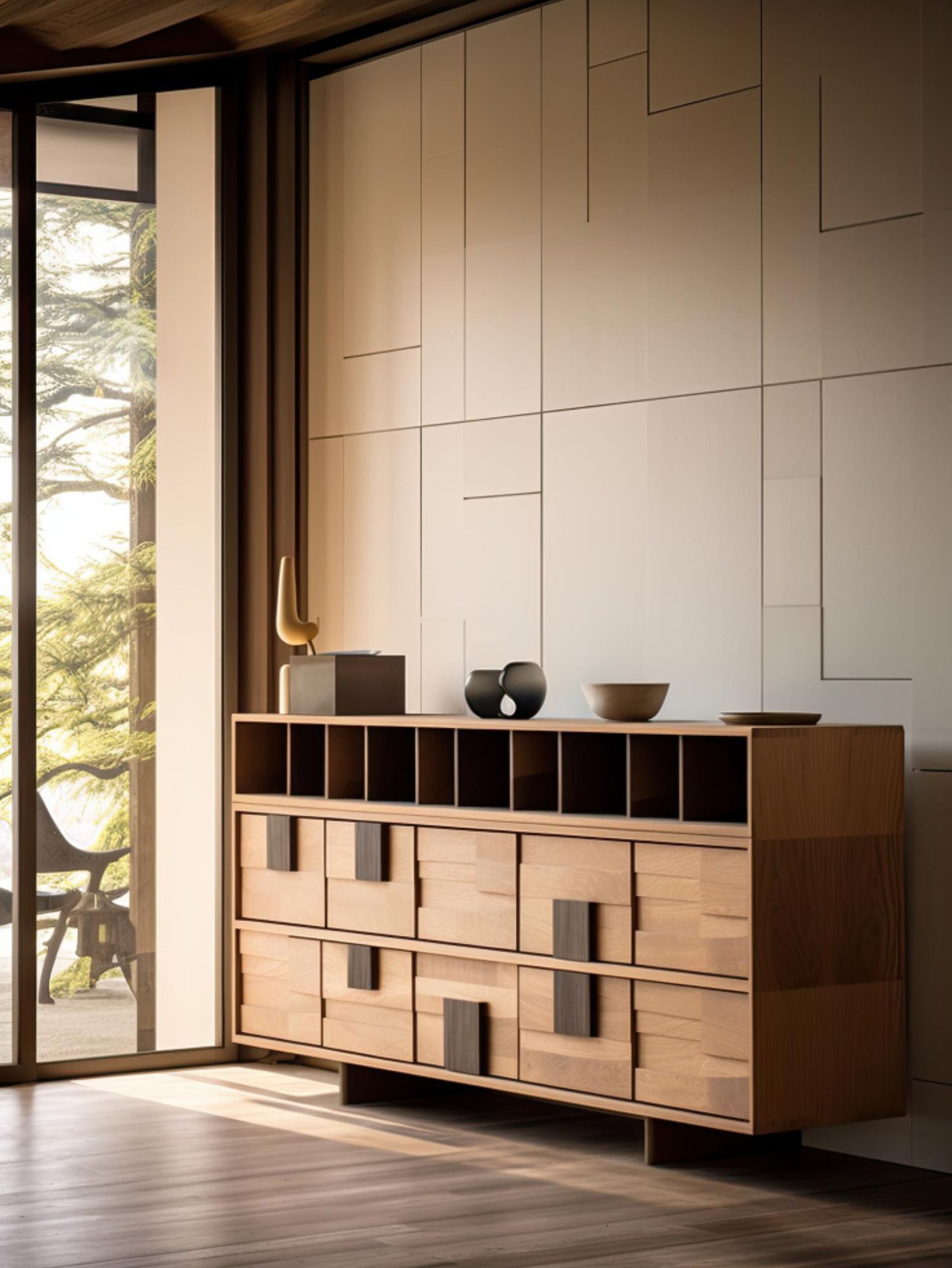 Kitchen Cabinet Johor Bahru Natural Plywood Eco Friendly