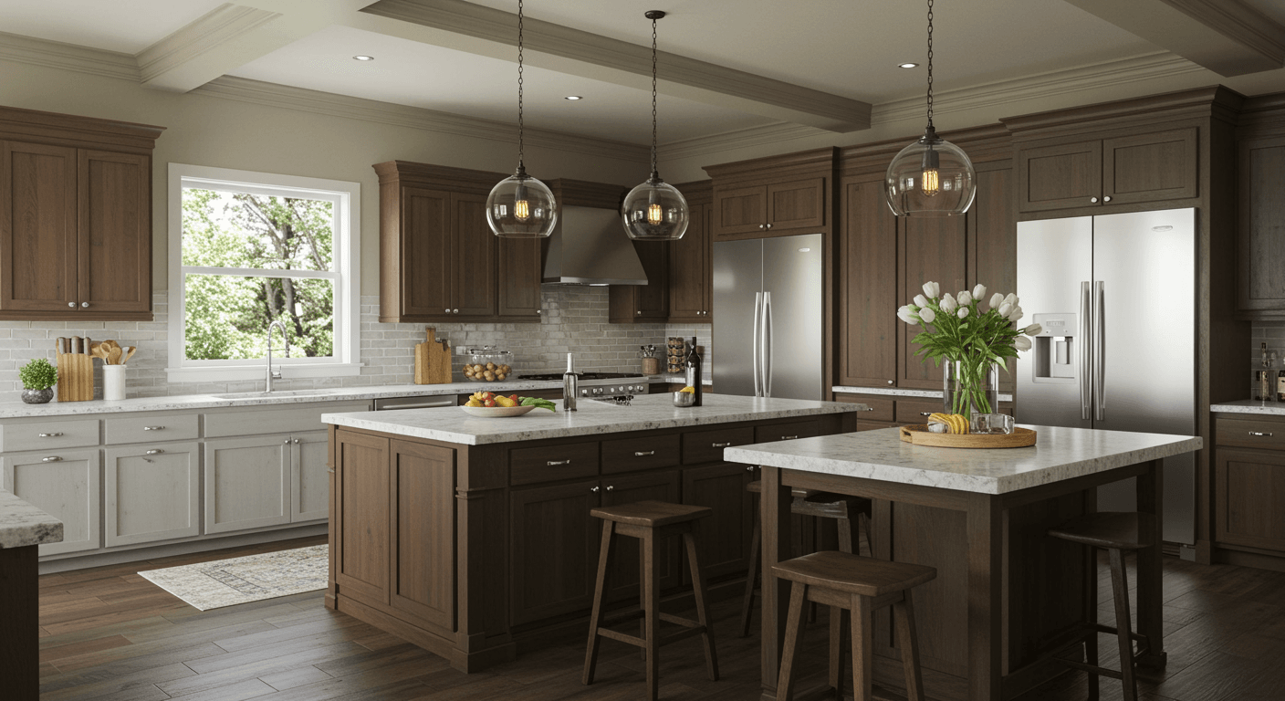 Budget Friendly Kitchen, Kitchen Cabinets, Kitchen Countertops, Kitchen Decor, Home Kitchen Tips, Choosing Home Kitchen Cabinets, A Good Kitchen Design, Choosing Kitchen Cabinet Tips, Good Kitchen Cabinet Options, Good Kitchen Countertop Choices, Planning An Aesthetic Kitchen