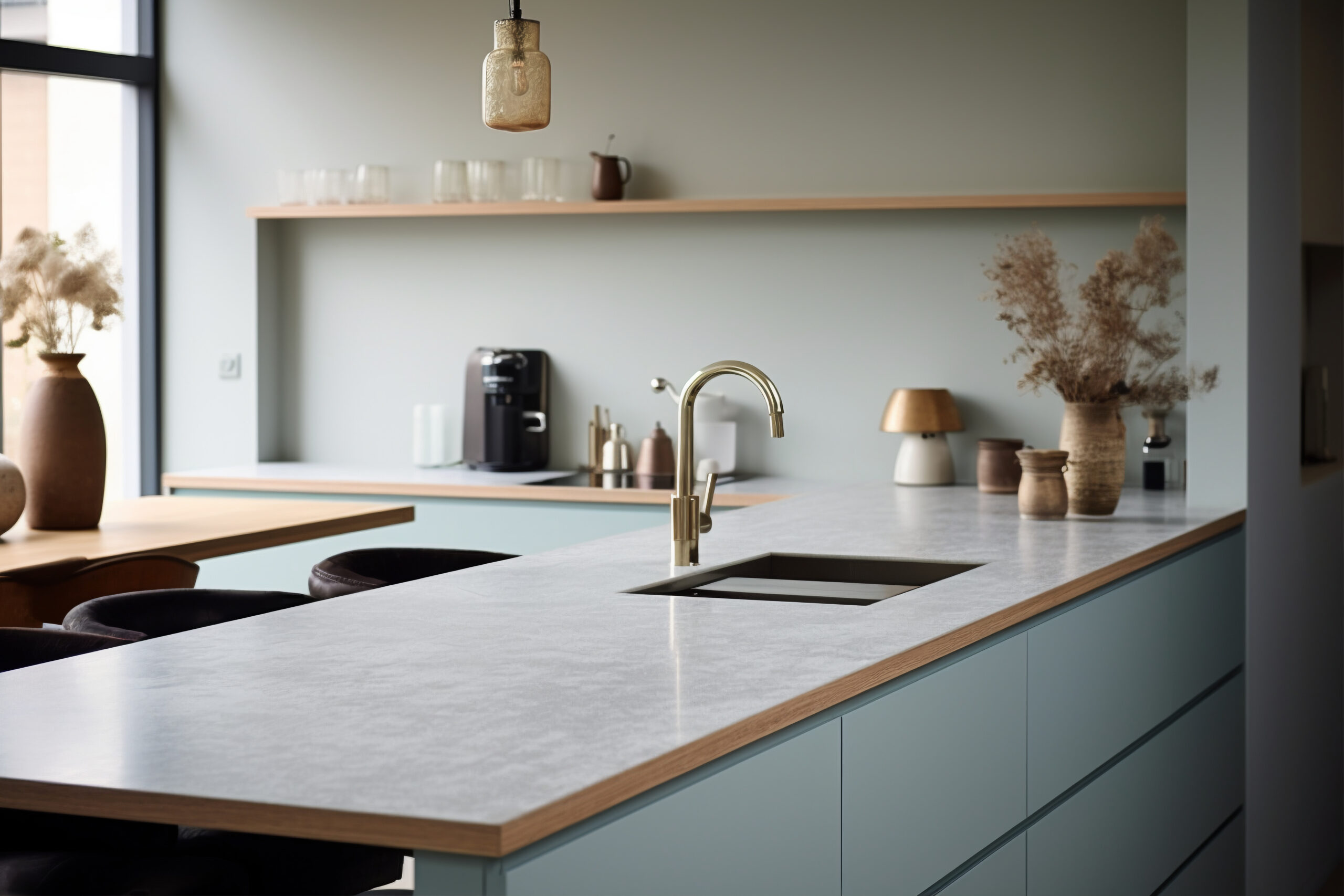 modern kitchen island johor