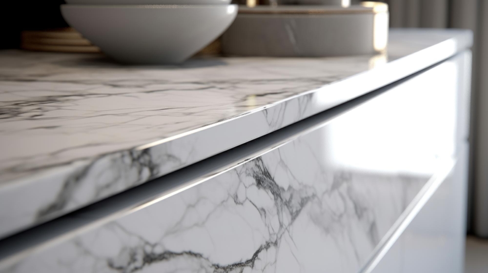 Kitchen Cabinet Johor Bahru Porcelain Countertop