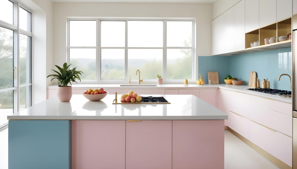 light-coloured countertops, care, maintenance