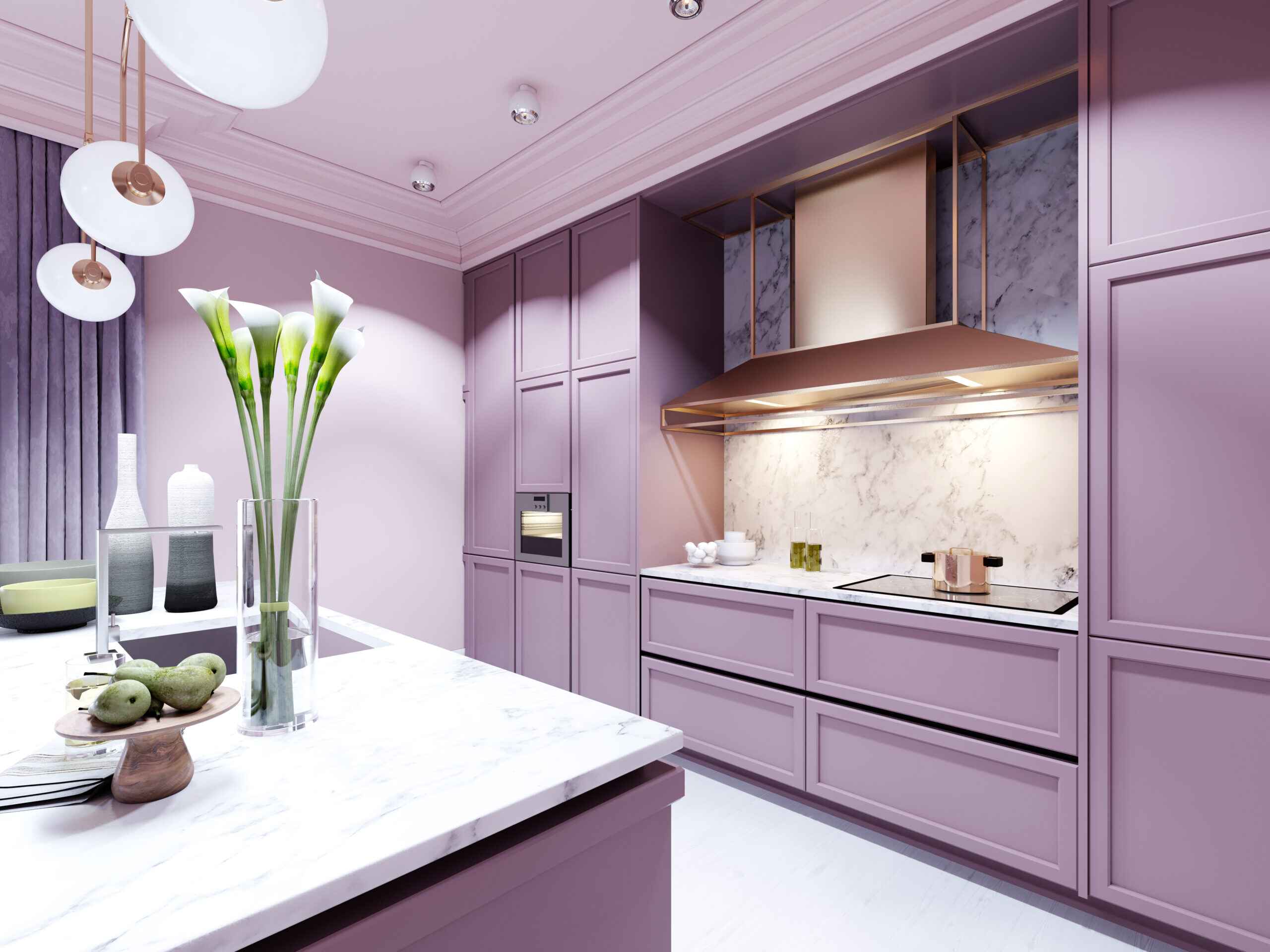 Kitchen Cabinet Johor Bahru Kitchen Trend Report, 6G Colourful Aluminium Cabinets, Premium Quartz