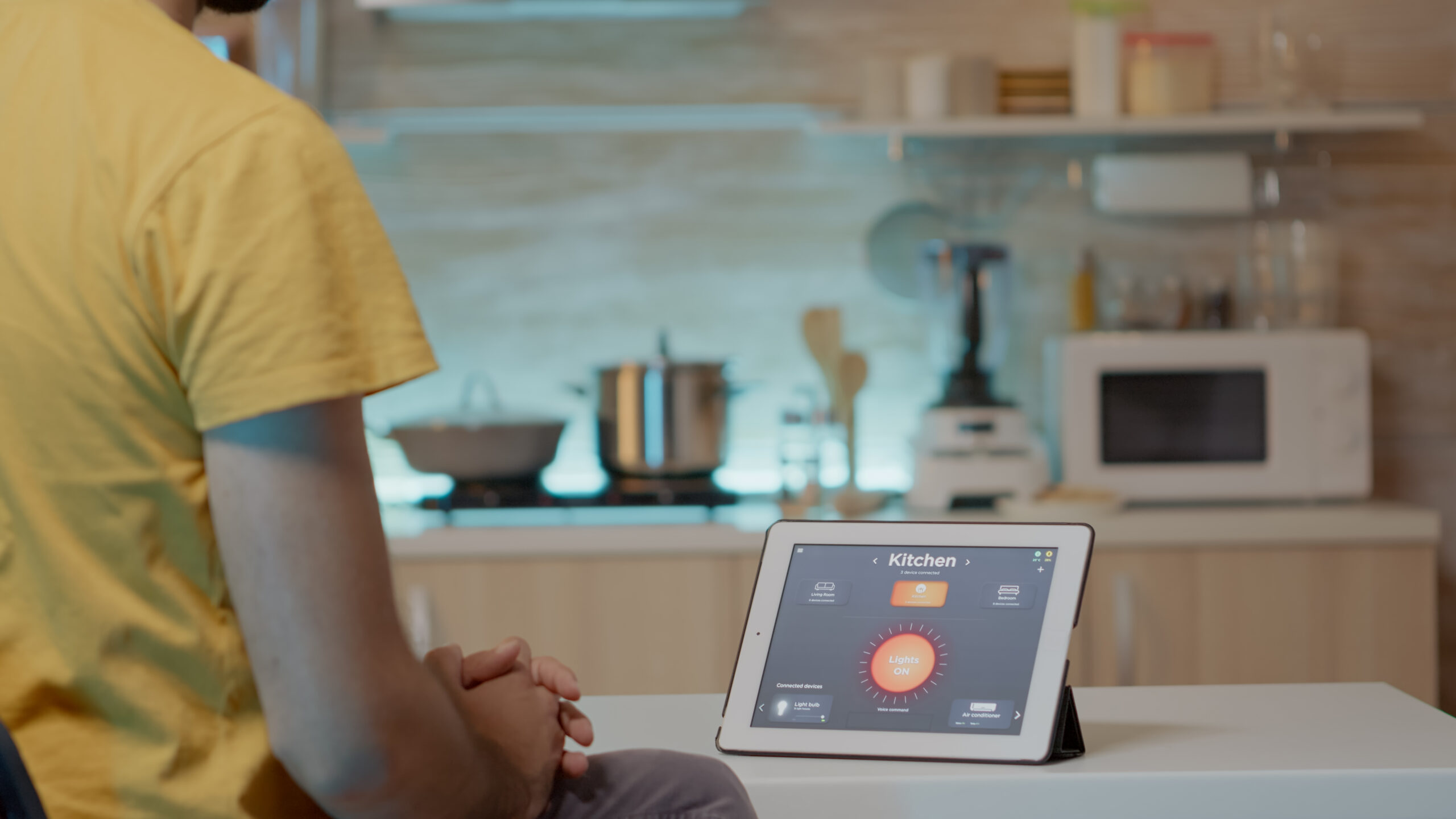 safety in smart kitchens, home kitchen tech, safe and sound kitchen