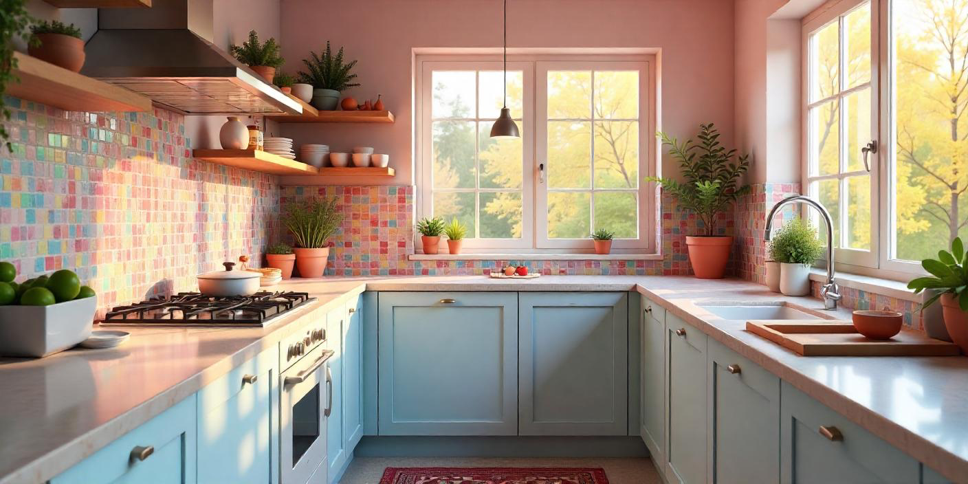 Power Of Countertop Colours, Impact Of Colours On Kitchen, Home Kitchen Decor And Design, Kitchen Countertop Colour, Kitchen Countertop Design, Kitchen Countertop Colour Choices, Home Kitchen Countertop Tips, Home Kitchen Countertop Options, Styles For Kitchen Countertops, Colours For Kitchen Countertops