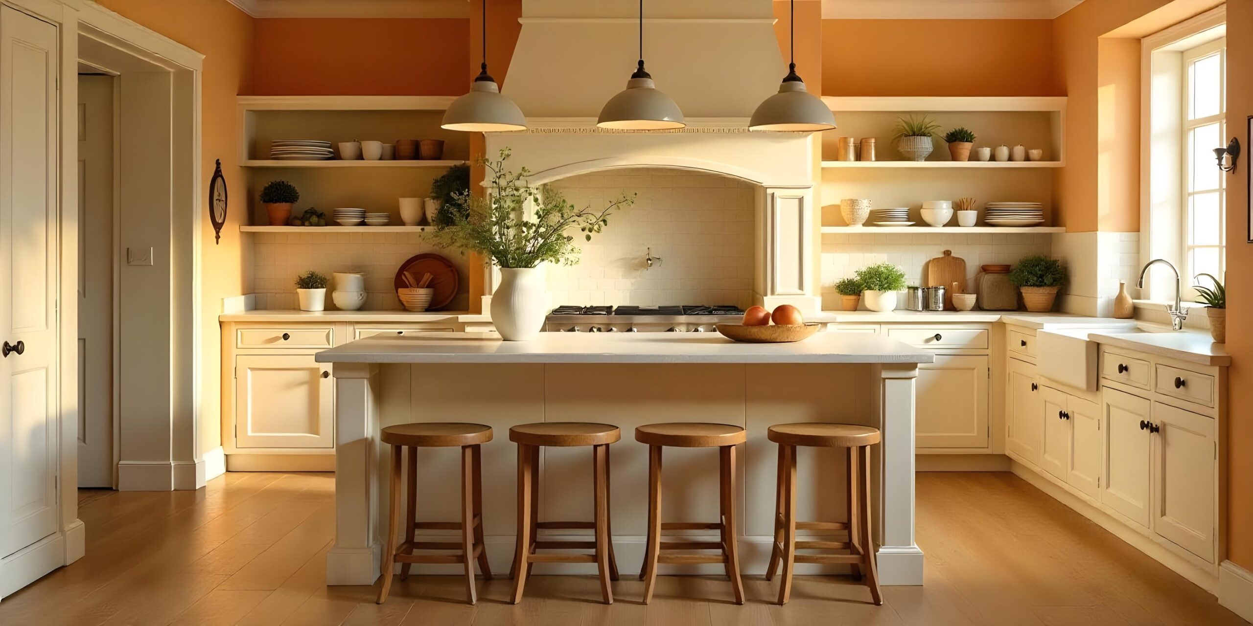 big kitchen design tips, kitchen design for spacious space, big kitchen decor and ideas