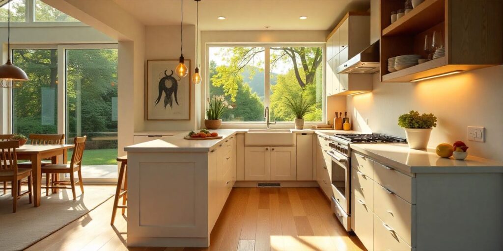 maximising space, custom kitchen cabinets, home cabinets