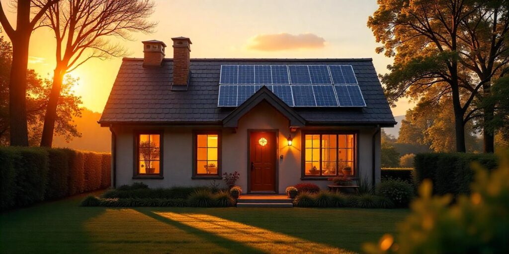 Solar Powered Luxury, energy efficient homes, homes with solar energy