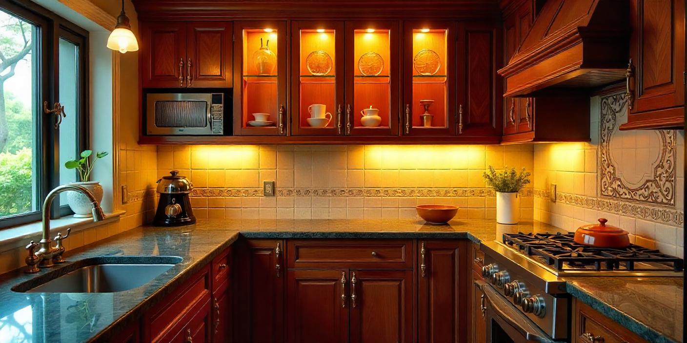 Kitchen Cabinet Johor Bahru Peranakan Inspired Cabinets, Kitchen Cabinet Design, Peranakan Cabinets For Kitchens