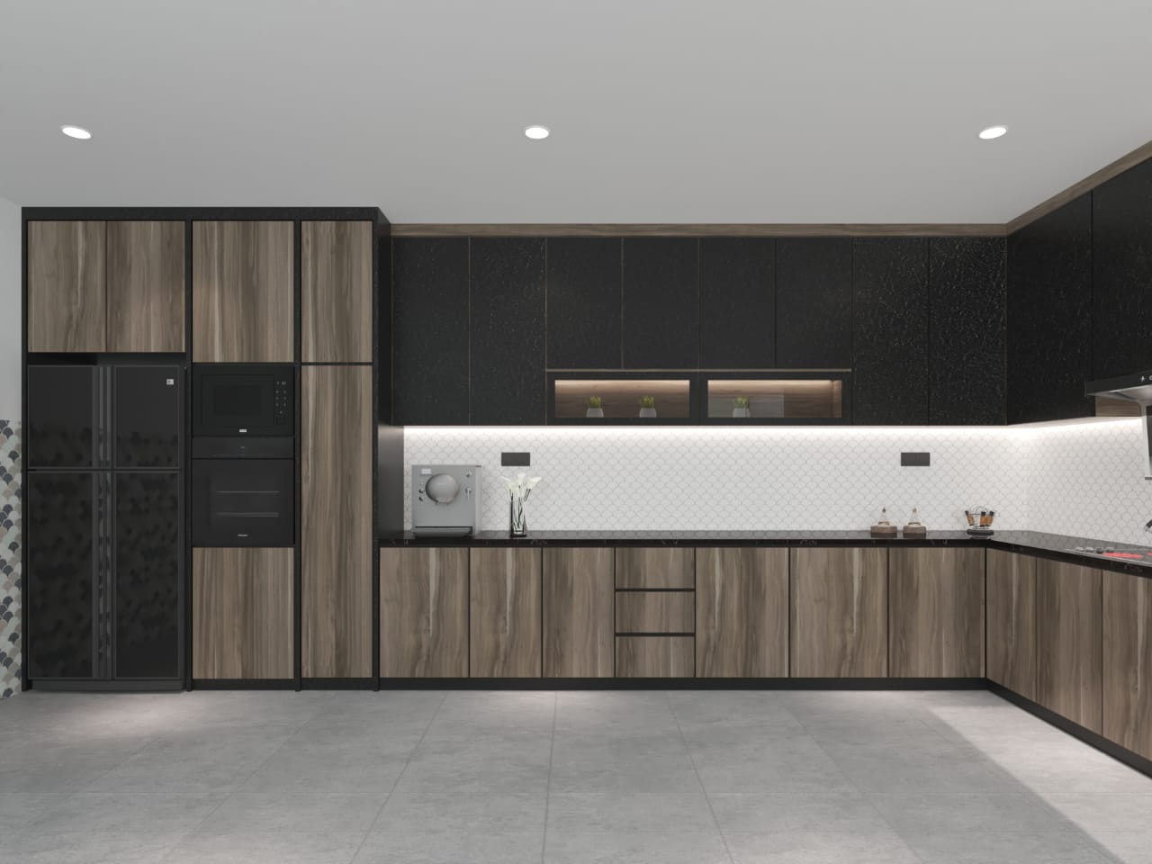 Kitchen Cabinet Johor Bahru Malaysian Interiors, Kitchen Interior, Kitchen Design, Kitchen Decor, Kitchen Concept, Malaysian Kitchens
