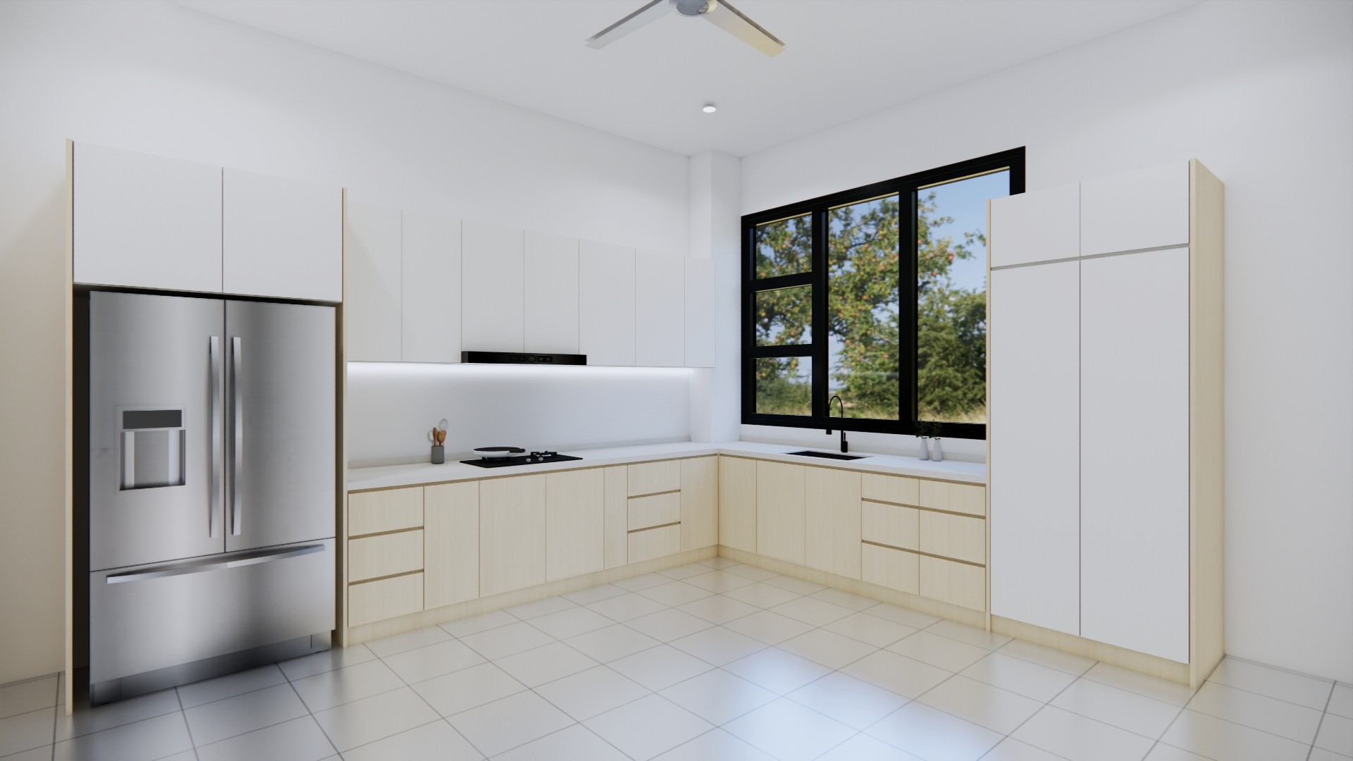 Kitchen Cabinet Johor Bahru Renovate Now Pay Later, Kitchen Cabinets, Ampquartz Instalment, Kitchen Design, Kitchen Update