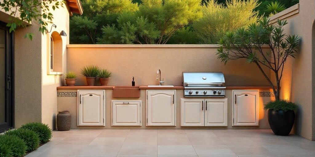 Outdoor Kitchen Cabinets, BBQ cabinets, Johor outdoor cabinets, cabinet choices