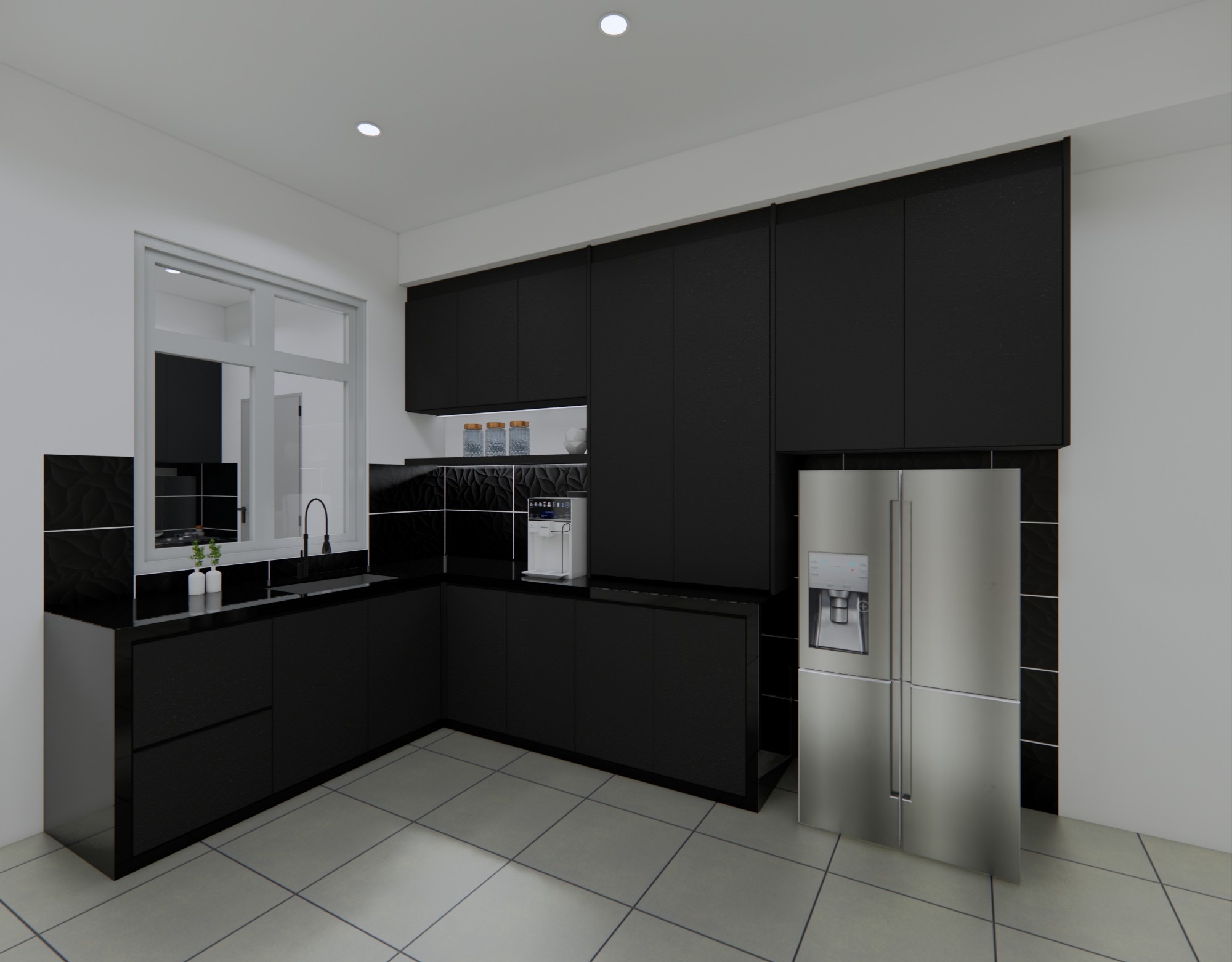 Kitchen Cabinet Johor Bahru Renovate Now Pay Later, Kitchen Cabinets, Ampquartz Instalment, Kitchen Design, Kitchen Update