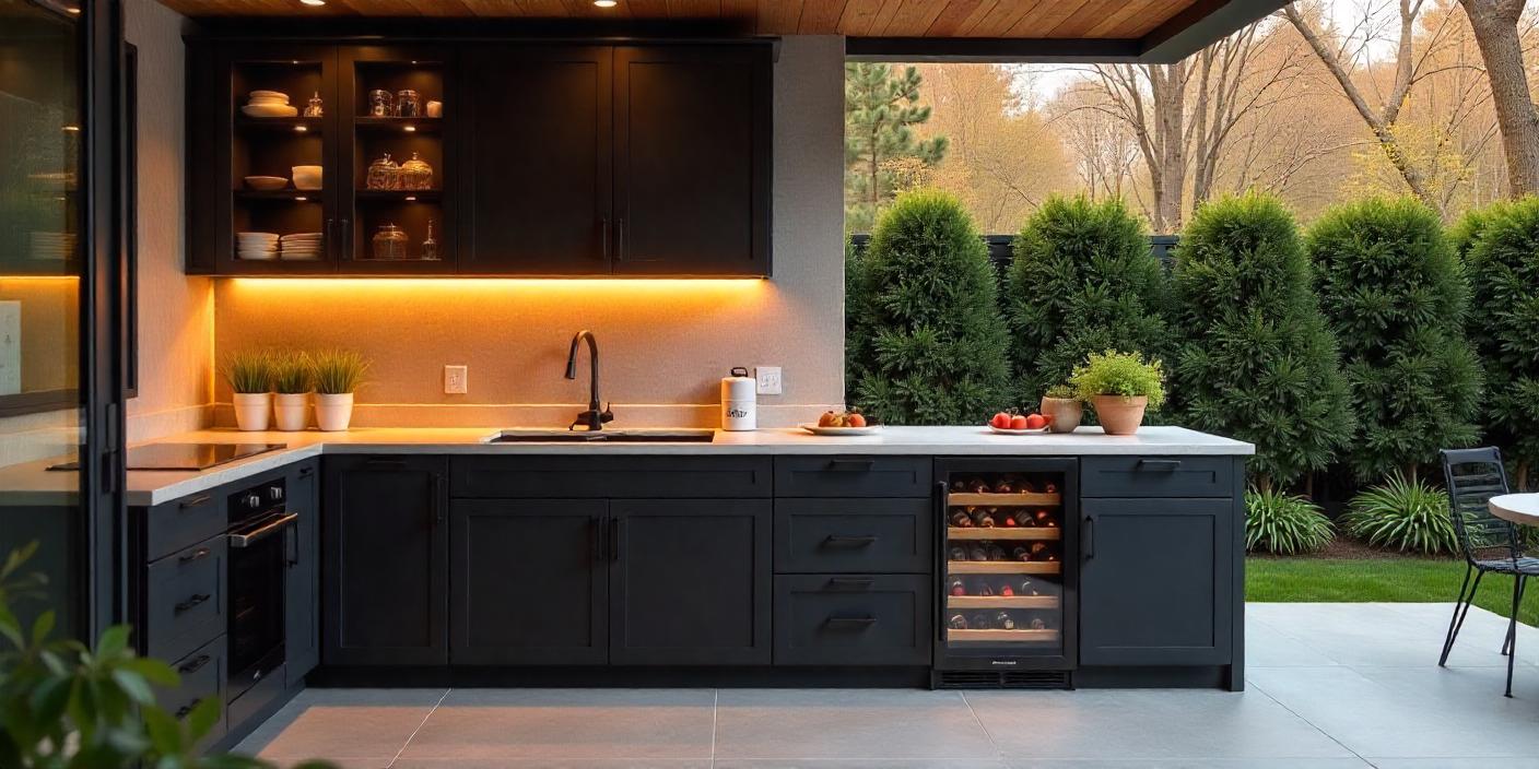 Kitchen Cabinet Johor Bahru From Cloister House To Your Home, Outdoor Cabinet Options, Monsoon Cabinets, Johor Cabinets, Kitchen Cabinets