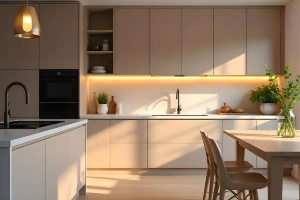 Kitchen Cabinet Johor Bahru 8G Aluminium Cabinet Fusion Series