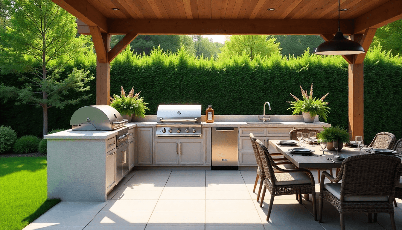 Kitchen Cabinet Johor Bahru Good Outdoor Kitchen Cabinets, Outdoor Kitchen, Cabinet Materials, Cabinet Benefits, Outdoor Kitchen Cabinet Choice