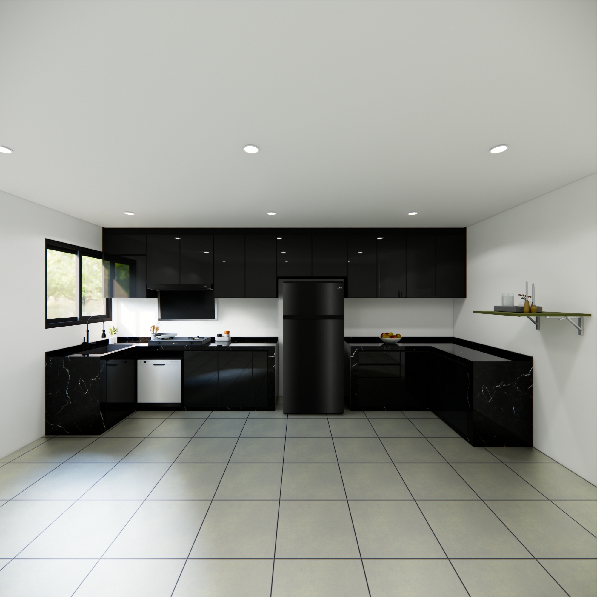 Kitchen Cabinet Johor Bahru Hidden Savings, Ampquartz Savings, Ampquartz Plans, Kitchen Cabinets, Home Cabinets