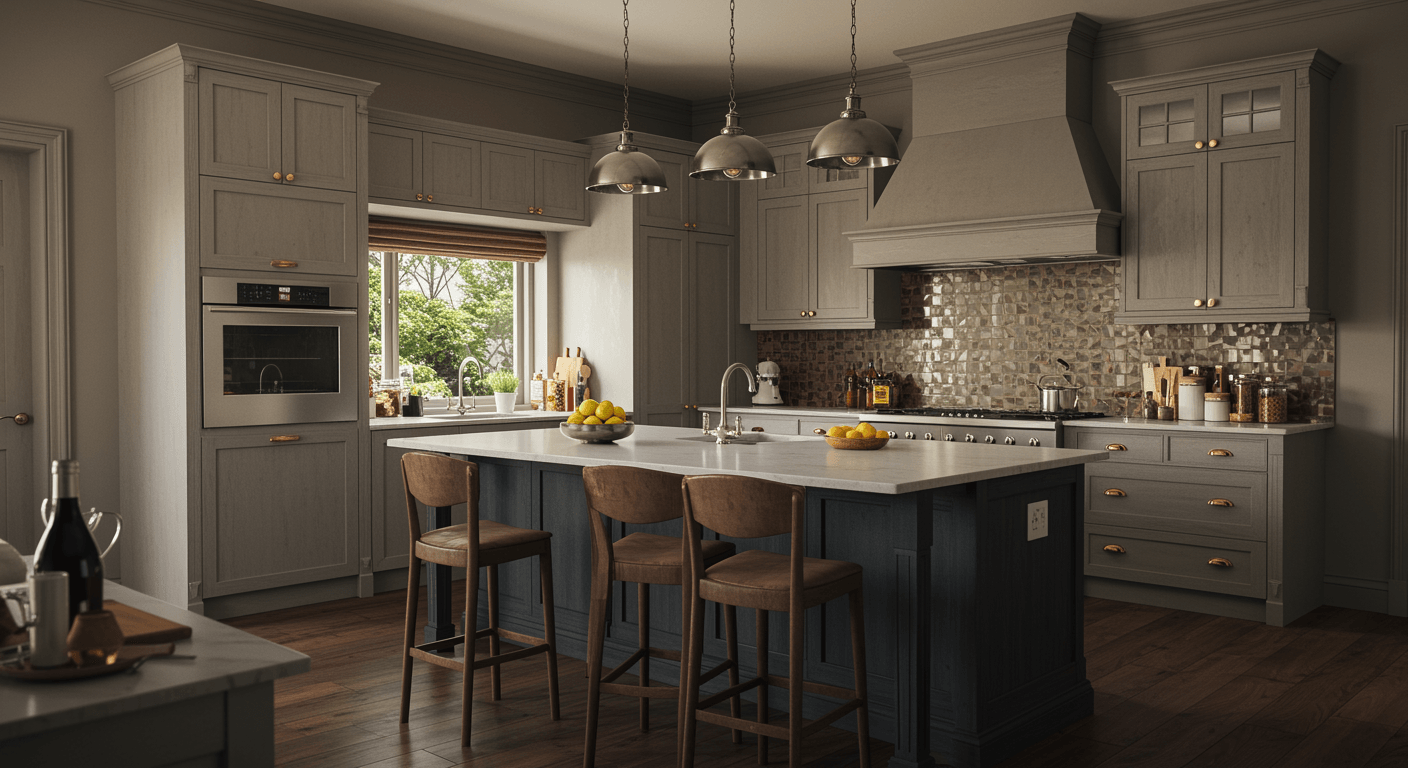 Kitchen Cabinet Johor Bahru Create A Luxury Kitchen Ambiance, Kitchen Ambiance, Home Kitchen Design, Luxurious Kitchen, Kitchen Appearance