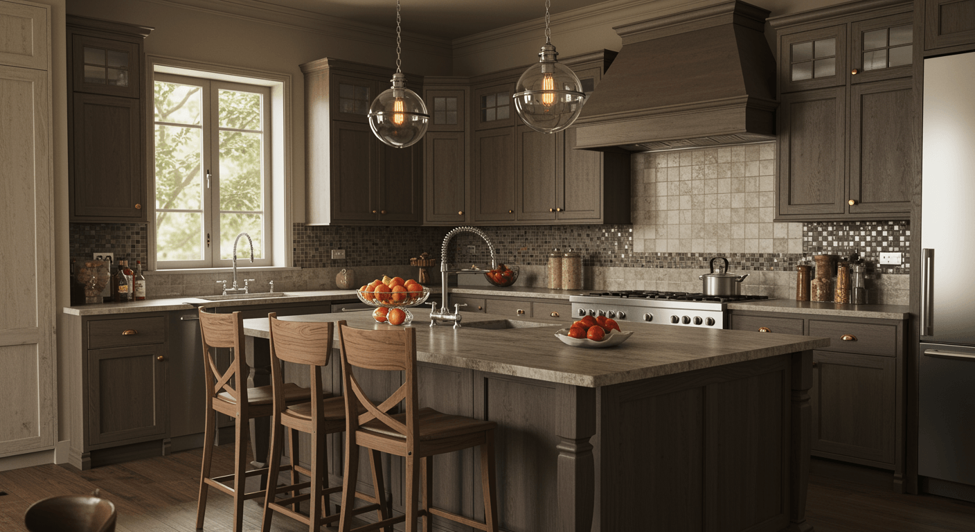 Kitchen Cabinet Johor Bahru Create A Luxury Kitchen Ambiance, Kitchen Ambiance, Home Kitchen Design, Luxurious Kitchen, Kitchen Appearance